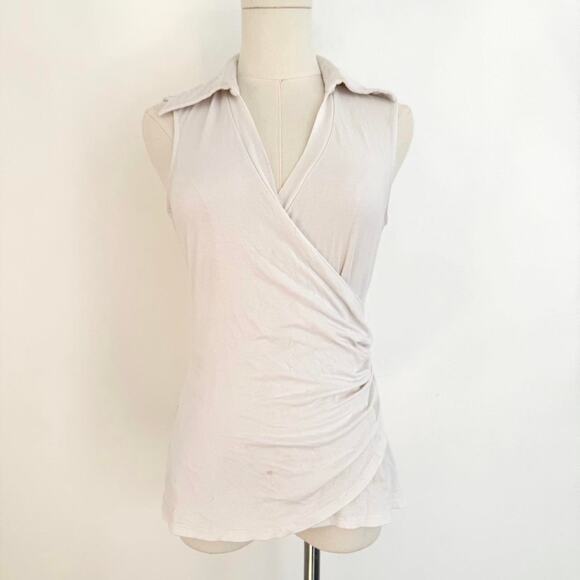 Y2K SLEEVELESS WRAP STYLE CACHE TOP - Picture 1 of 6